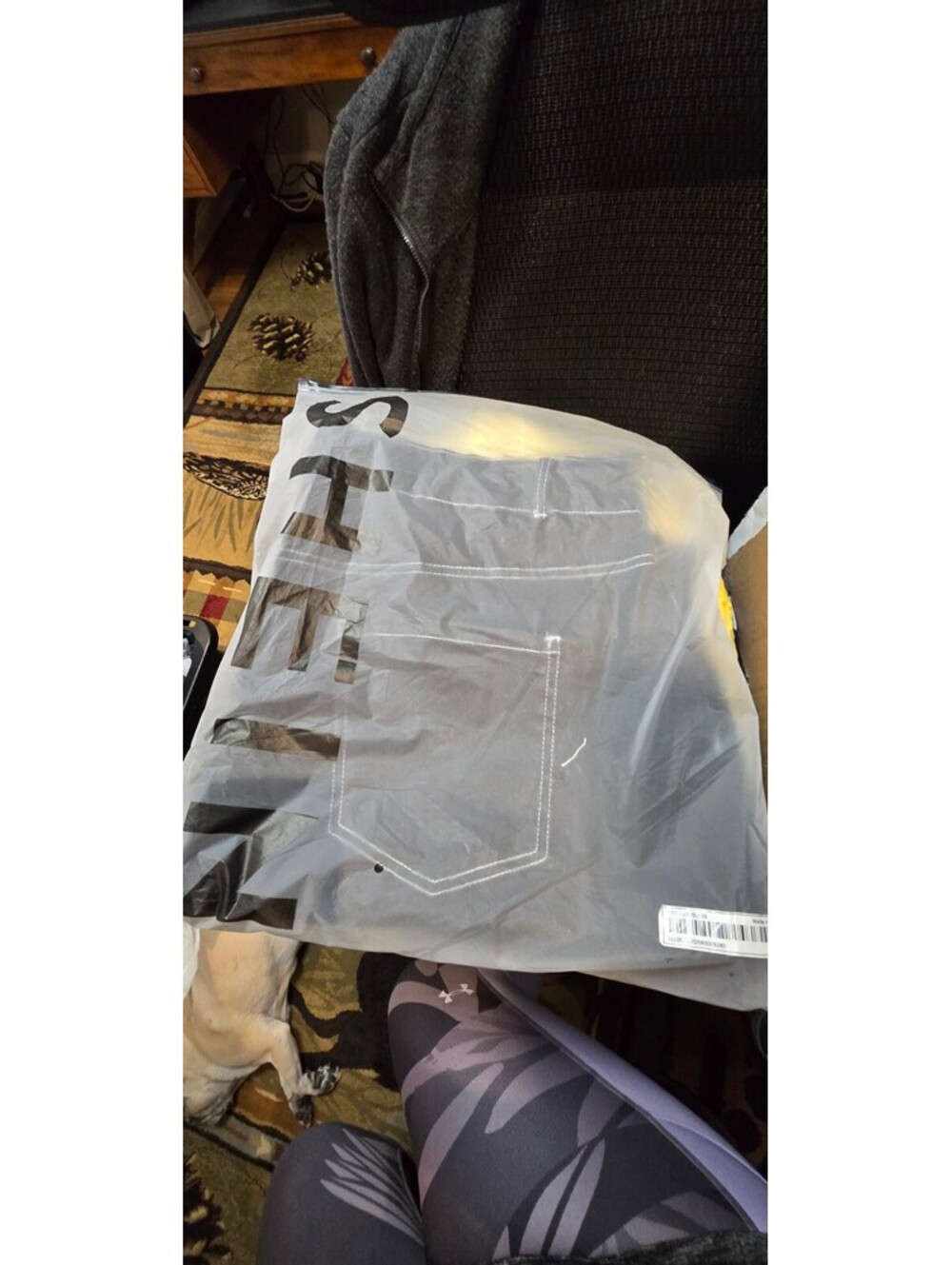 SHEIN Curve Black Denim Capri Pants Size 6X